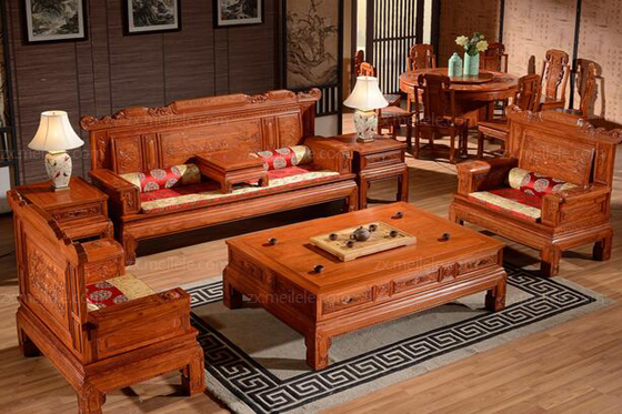 缅甸花梨木 红木家具中的瑰宝，其独特魅力解析